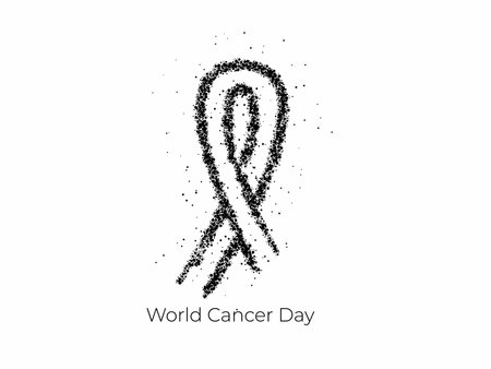 Awareness Ribbon. World Prostate Cancer Day concept. Vector Illustration.のイラスト素材