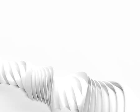 3D Render Wave band surface Abstract background. Digital 3d illustration Design.の写真素材