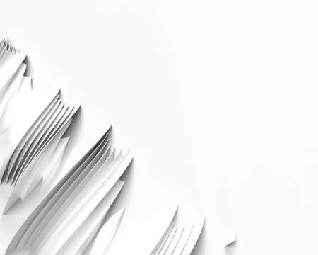 3D Render Wave band surface Abstract background. Digital 3d illustration Design.の写真素材