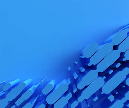 3D rendering Abstract background. Creative Architectural Concept.の写真素材