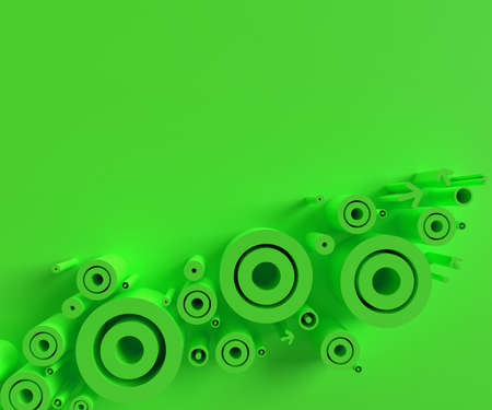 3D rendering Abstract background. Creative Architectural Concept.の写真素材