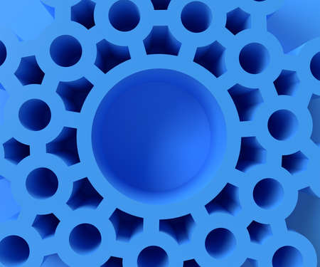 3D rendering Abstract background. Creative Architectural Concept.の写真素材