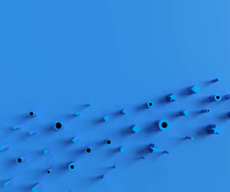 3D rendering Abstract background. Creative Architectural Concept.の写真素材