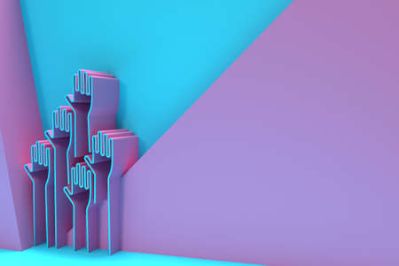 International Youth day, 12 August, 3D Render illustration Design.の写真素材