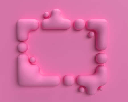 3D Render Abstract background. Digital Flyer Poster 3d illustration Design.の写真素材
