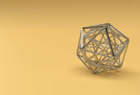 Abstract Background. Dynamic 3d spheres - Modern Banner or Poster Designの写真素材