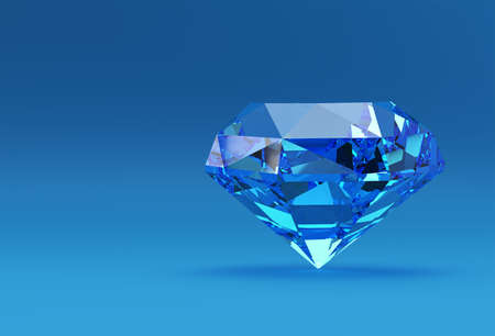 3d Model Shiny Diamond illustration 3d image Design.の写真素材