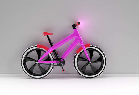 3D Render Concept of Modern Cycling  3D art design illustration.の写真素材
