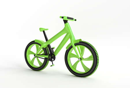 3D Render Concept of Modern Cycling  3D art design illustration.の写真素材
