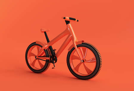 3D Render Concept of Modern Cycling  3D art design illustration.の写真素材