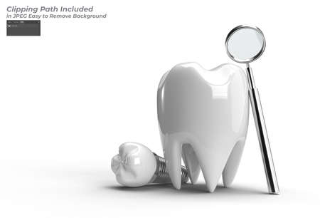 Dental Implants Surgery design concept.の写真素材