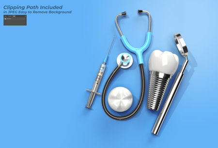 Dental Implants Surgery Conceptの写真素材