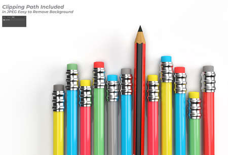 Pencils Collection design concept.の写真素材