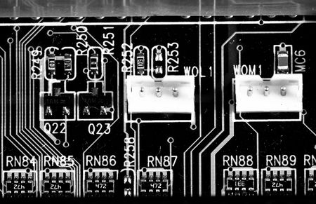 abstract macro background computer memory