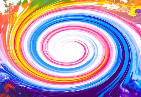 abstract modern colorful paint textureの写真素材