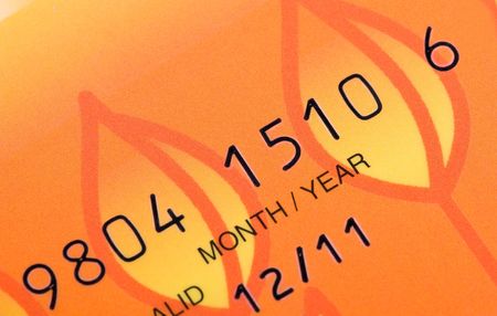 macro electronic important credit cardの写真素材