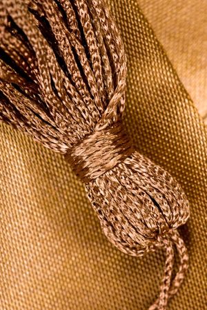 abstract decoration design elegance material with tasselの写真素材