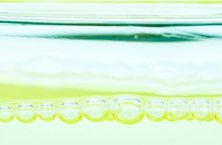 macro light coloured water bubble