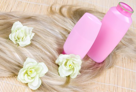 beautiful shiny healthy style hairの写真素材