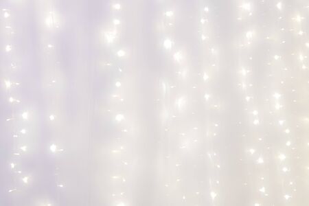 blur soft white led light on sew for backgroundの写真素材
