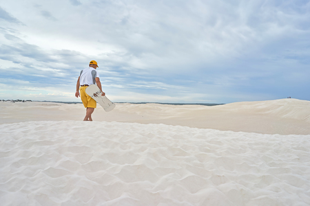 Lancelin Sand Dunes, Western Australia, Perthの写真素材