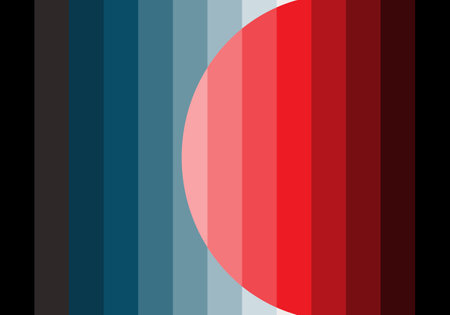Colorful abstract background with stripes. Vector illustration. Eps 10.の写真素材
