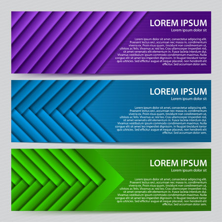 Multi-colored striped abstract background for covers and bannersのイラスト素材