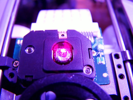 Optical headの写真素材