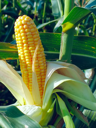 Corn field, maize