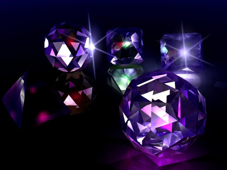 brilliant diamondsの写真素材