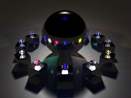 Background 3Dの写真素材