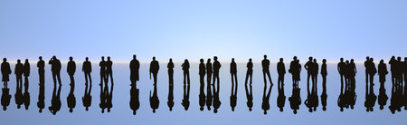 Silhouetteの写真素材