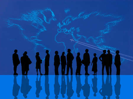 silhouette の写真素材