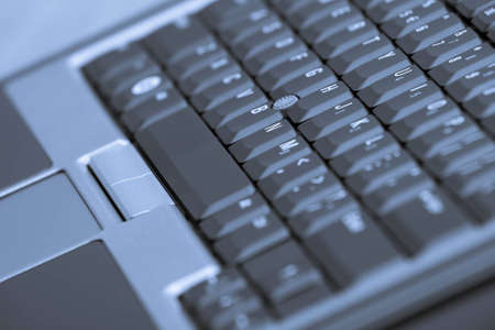 Black computer keyboard