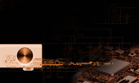 high technology concept