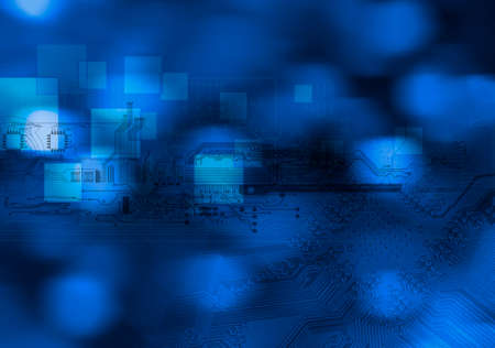 high technology conceptの写真素材