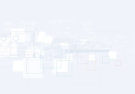 high technology conceptの写真素材