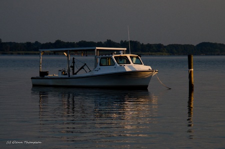 Waterman work boat on the Chester River.