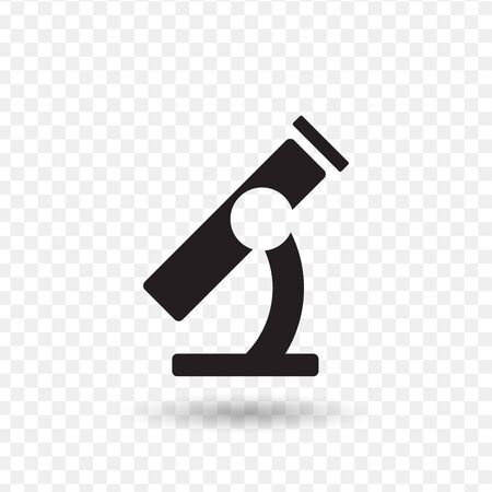 microscope icon. Stock vector illustrationのイラスト素材