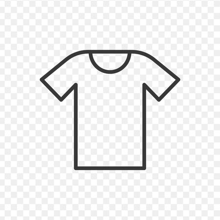 T-shirt vector icon. Stock Vector illustrationのイラスト素材