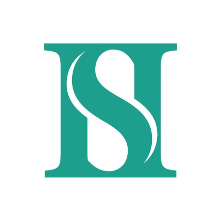 SH initial logoのイラスト素材