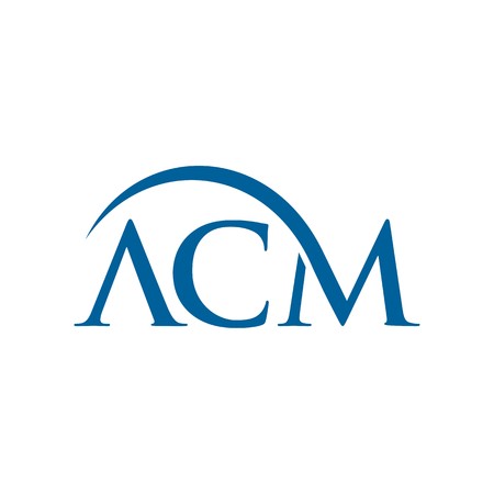 ACM initial logoのイラスト素材