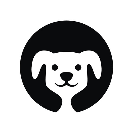 Dog logo vectorのイラスト素材