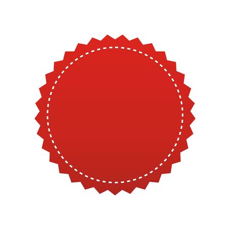 Circle label vectorのイラスト素材