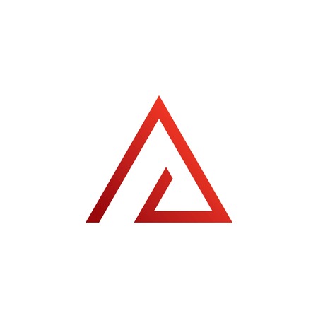 Triangle logo designのイラスト素材