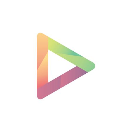 Play logo designのイラスト素材