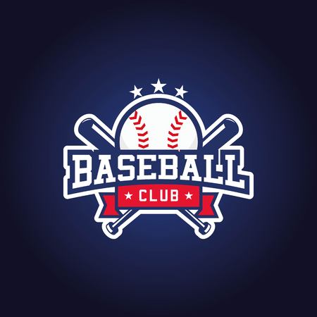 Baseball logoのイラスト素材