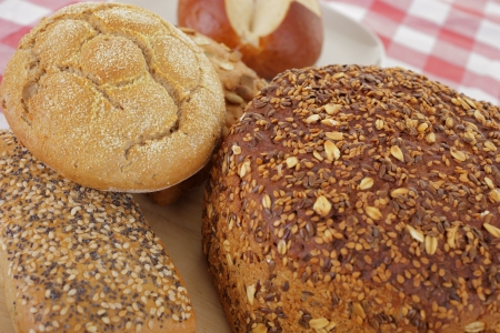 Fresh bread assortment の写真素材