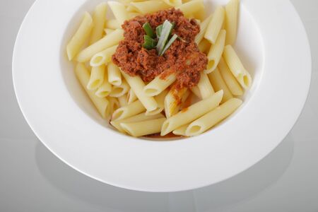 Penne pastaの写真素材