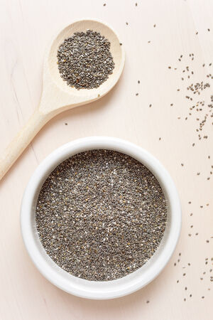 Chia seedsの写真素材